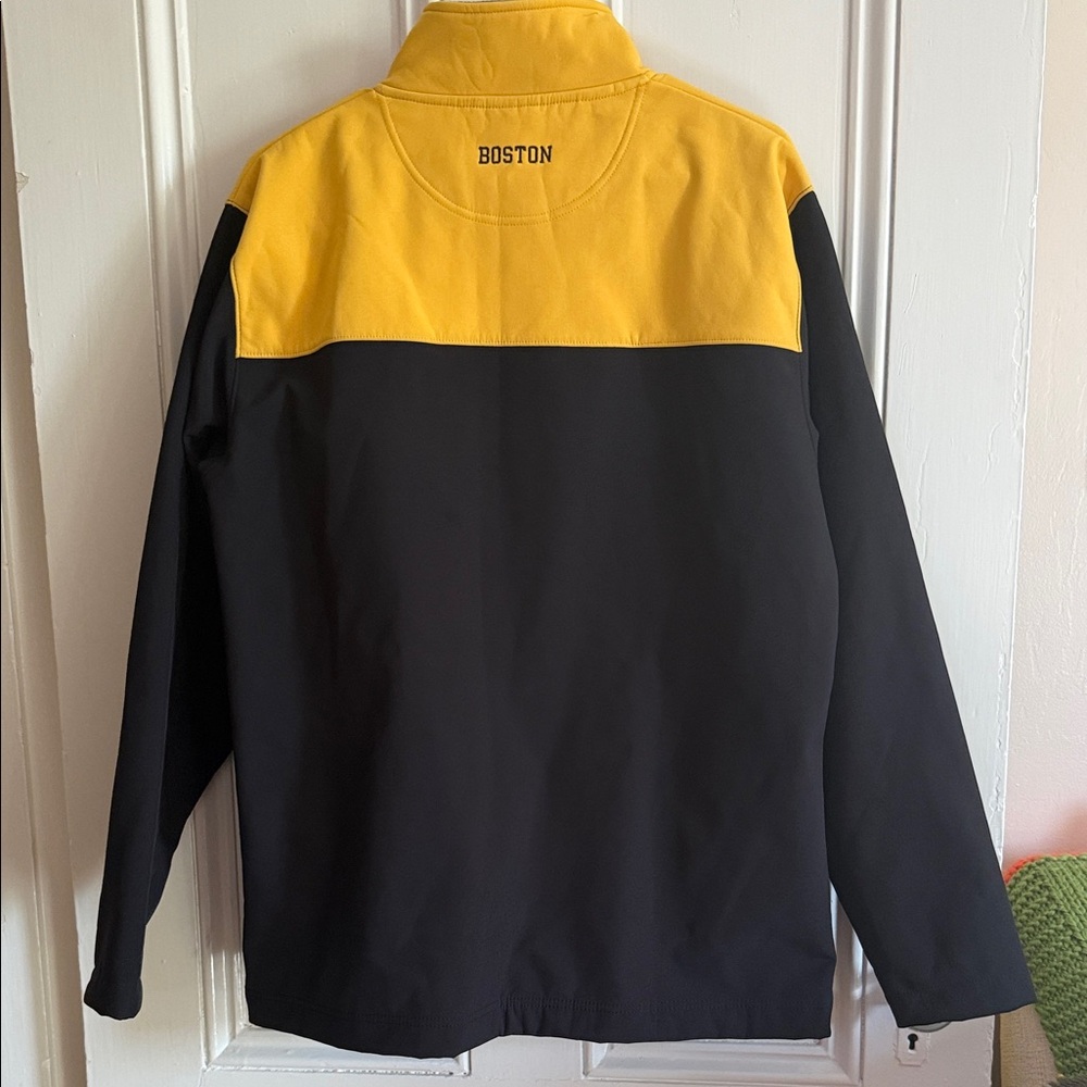 Boston Bruins Black and Yellow Zip-Up Jacket - Picture 3 of 7